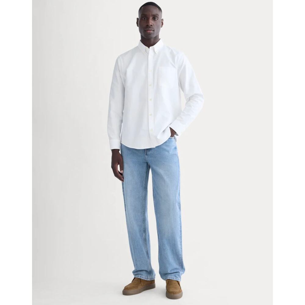 Everlane The Slim Oxford Shirt - White XLarge